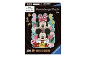 Puslespil - Ravensburger Wooden Jigsaw Puzzle Mickey Mouse & Minnie Mouse 300 pcs. Wood - 120007623