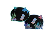 Kreativt Legetøj - Duckiez Chalkboard with Chalk - Underwater World - 6386
