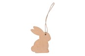 Kreativitet & Hobbyartikler - Colorations Decorate your own Easter Bunny Pendants 6 pcs. - 46EN16