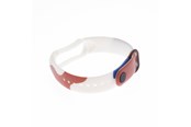 Smartwatch - Tilbehør - Hurtel Strap Moro Band for Xiaomi Mi Band 5 / 6 Silicone Strap Watch Bracelet Pattern 8 - 5907769336072