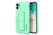 Mobil - Covers & Cases - Wozinsky Kickstand Case Silicone Case with Stand Samsung Galaxy A72 4G Mint Case - 9145576226612
