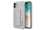 Mobil - Covers & Cases - Wozinsky Kickstand Case Silicone Case with Stand Case Samsung Galaxy A22 4G Grey - 9145576226834