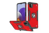 Mobil - Covers & Cases - Wozinsky  Ring Armor Armored Hybrid Case Cover + Magnetic Holder Samsung Galaxy A22 4G Red - 9111201944886