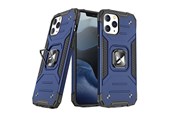 Mobil - Covers & Cases - Wozinsky Ring Armor Armored Hybrid Case Cover + Magnetic Holder iPhone 13 Mini Blue - 9111201944848