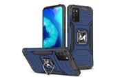 Mobil - Covers & Cases - Wozinsky Ring Armor Armored Hybrid Case Cover + Magnetic Holder Samsung Galaxy A03s Blue - 9145576243244