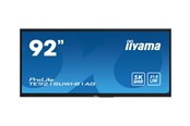 Digital skiltning & Hotel - iiyama ProLite TE9218UWI-B1AG 92" Class (91.5" viewable) LED-backlit LCD display - 5K - for digital signage / interactive communication - TE9218UWI-B1AG