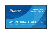 Digital skiltning & Hotel - iiyama ProLite TE6512MIS-B4AG 65" Class (64.5" viewable) LED-backlit LCD display - 4K - for digital signage / interactive communication - TE6512MIS-B4AG