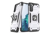 Mobil - Covers & Cases - Wozinsky Ring Armor Armored Hybrid Case Cover + Magnetic Holder Samsung Galaxy S22+ (S22 Plus) Silver - 9145576239735