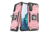 Mobil - Covers & Cases - Wozinsky Ring Armor Armored Hybrid Case Cover + Magnetic Holder Samsung Galaxy S22 Ultra Gold - 9145576239797