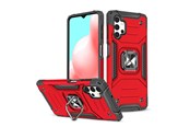Mobil - Covers & Cases - Wozinsky Ring Armor Armored Hybrid Case Cover + Magnetic Holder Samsung Galaxy A73 Red - 9145576243589