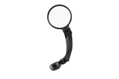 Cykeltilbehør - Rockbros 26210001003 Rearview Left Bicycle Mirror - Black - Rockbros-26210001003