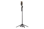 Stativ - Wozinsky Selfie stick WH181-Y1S 1.75 m aluminium alloy telescopic tripod with phone holder - black - 5907769360640