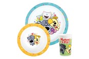 Babylegetøj - Bambolino Toys Woezel & Pip Dining set 3 pieces. - 671386