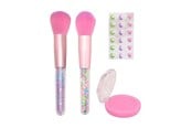 Kreativt Legetøj - Johntoy LaLa - Blush and Brush Make-up Set with Stickers - 27731