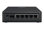 Router & firewall - MikroTik hAP ax S - wireless router - Wi-Fi 6 - desktop wall-mountable - Wireless router Wi-Fi 6 - E62iUGS-2axD5axT