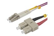 Netværkskabel - Deltaco patch cable - 4 m - 4 m - pink - Pink - LCSC-4-OM4