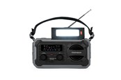 Camping & Friluftsliv - Thomson Emergency Hand Crank Radio with Solar - Grey - RT280G