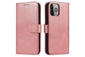 Mobil - Covers & Cases - Hurtel Magnet Case for Samsung Galaxy S23 Flip Cover Wallet Stand Pink - 5907769351044