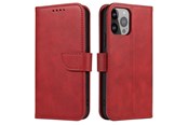 Mobil - Covers & Cases - Hurtel Magnet Case for Samsung Galaxy S23+ Flip Cover Wallet Stand Red - 5907769351075