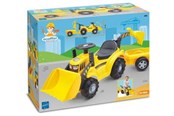 Løbecykler, Gåbiler & Scootere - Ecoiffier Ride-on excavator with trailer - 498