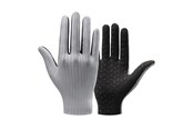 Cykeltilbehør - Rockbros Breathable Full Finger Cycling Gloves Size: S - Gray - 8386824304480