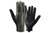 Cykeltilbehør - Rockbros cycling gloves spring/summer/autumn full size: XXL - green - 8386824304671