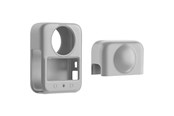 Actionkamera tilbehør - Puluz Silicone Cover with Lens for Osmo 360 – Gray - PU783H