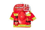 Rolleleg - Melissa & Doug Role Play Costume Set Fire Chief - 6075173