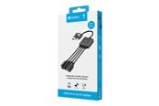 USB hub - Sandberg USB-C/A to 2A+2C Splitter USB hub - 4 ports - Sort - 136-81