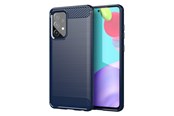 Mobil - Covers & Cases - Hurtel Carbon Case Flexible Cover TPU Case for Samsung Galaxy A72 4G Blue - 5907769324741