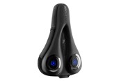 Cykeltilbehør - Rockbros LF044BL saddle cover with rain cover - black and blue - LF044BL