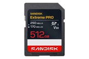 Hukommelseskort - SANDISK Extreme PRO SD - 250MB/s - 512GB - SDSDXXJ-512G-GSCIN