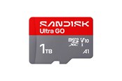 Hukommelseskort - SANDISK Ultra GO microSD - 190MB/s - 1TB - SDSQUGN-1T00-GN6MN