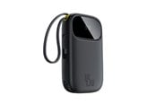 Powerbank - Baseus EnerFill FC31 20000mAh 45W Power Bank with Display with USB-C and Lightning Cables - Black - 20000 mAh - E0028D00