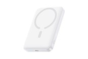 Powerbank - Baseus EnerFill FM11 Ultra-Mini 10000mAh 22.5W MagSafe Compatible Power Bank with Simple USB-C 20V/3A 30cm Cable - White Powerbank - Hvid - 10000 mAh - P1008210E213-00