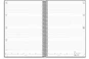Calendar - Mayland Studie Organizer & Notes A5 ugekalender sort 2026/2027 - 27815710