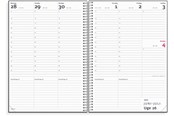 Calendar - Mayland Studie Lærerkalender A5 matsort genbrugskarton 2026/2027 - 27813000