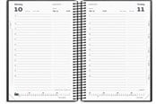 Calendar - Mayland Studie Stor dagkalender sort genbrugskarton 2026/2027 - 27805000