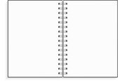 Blokke, Formularer & Notesbøger - Burde Notebook blank A5 Black - 92766700