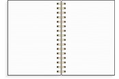 Blokke, Formularer & Notesbøger - Burde Notebook dotted A5 Black - 92766500