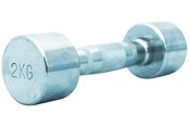 Sport & Fitness - TITAN LIFE PRO Chrome Dumbbell 2 kg - 400-800716