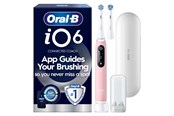 Eltandbørste - Oral-B Eltandbørste iO6 Series Pink Sand Sensitive + 1 Extra Refill - 8006530067461