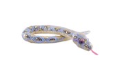 Plys - Wild Republic Plush Toy Snakes 137 cm Foil Diamond Blue - 27777