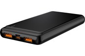 Powerbank - DENVER PQC-10009 - Fast charge Powerbank with 10000mAh battery Powerbank - Sort - 10000 mAh - PQC-10009