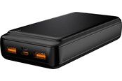 Powerbank - DENVER PQC-20009 - Fast charge Powerbank with 20000mAh battery Powerbank - Sort - 20000 Ah - PQC-20009