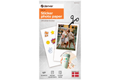 Papir, Fotopapir og Etiketter - DENVER PSP-61 - Self adhesive photo print paper for Denver MCP-6010 printer - PSP-61