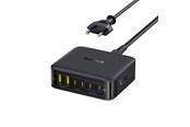 Mobil - Adaptere & Opladere - Baseus EnerFill FH21 120W Charging Station 4xUSB-C + 2xUSB-A - Black - E0120T00