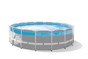Pools og Badebassiner - Intex Prism Frame Clearview Premium Pool Set 4,88mx1,22m - 26730