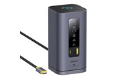 USB hub - Baseus Spacemate hub USB-C 11in1 docking station USB hub - 11 ports - Grå - B00568101813-01