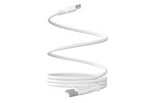 USB kabel - Puro Magnetic 10W Magnetic USB-A - USB-C 1m Cable - White - PUCUSBCMAGWHI